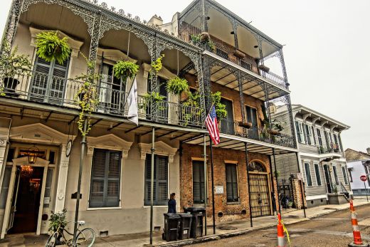 Baustil im French Quarter