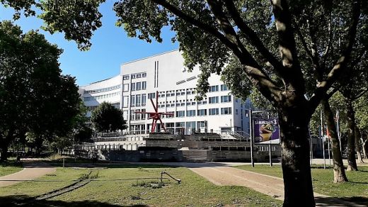 Mannheim: Das Technische Landesmuseum morgens um 10.45 Uhr