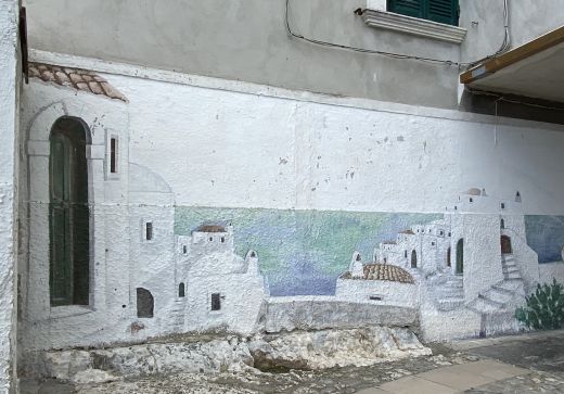 Die Stadt Peschici ist ein von den Slawen gegründetes Fischerdorf in Gargano.